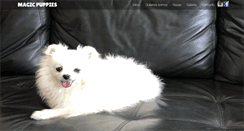 Desktop Screenshot of magicpuppies.net